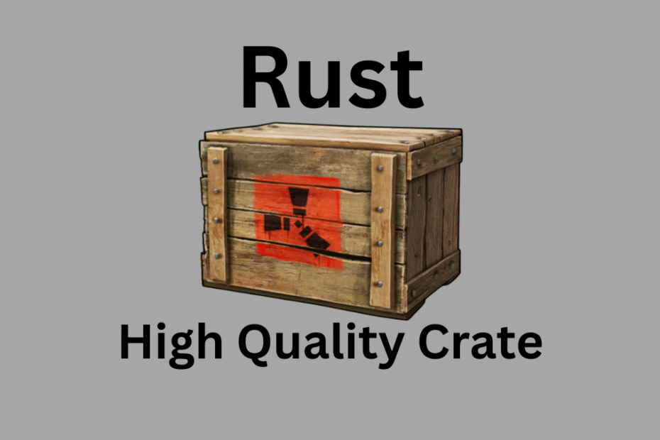 Rust High Quality Crate